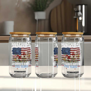 America God Shed His Grace On Thee 250 Years Since 1776 Glass Can TS11 Print Your Wear