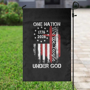 One Nation Under God 250 Years Garden Flag 250th Anniversary USA TS11 Print Your Wear