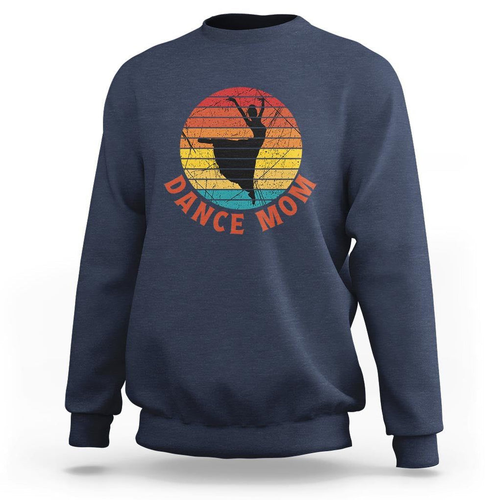 Dance Mom Sweatshirt Dance Mama Vintage Retro Dancer TS11 Navy Print Your Wear