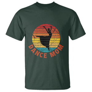 Dance Mom T Shirt Dance Mama Vintage Retro Dancer TS11 Dark Forest Green Print Your Wear