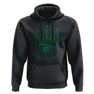 Funny Golf Lover Hoodie Let's Par - Tee Golfing Pun TS11 Black Print Your Wear