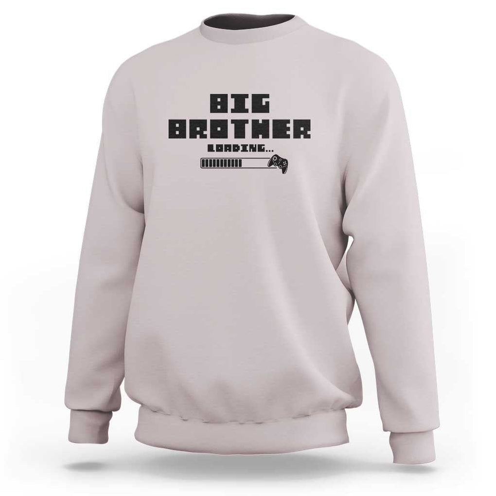 Big Brother Sweatshirt Loading Game Console TS11 Ice Gray Print Your Wear