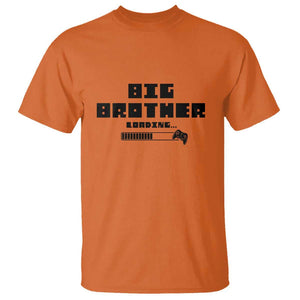 Big Brother T Shirt Loading Game Console TS11 Orange Print Your Wear