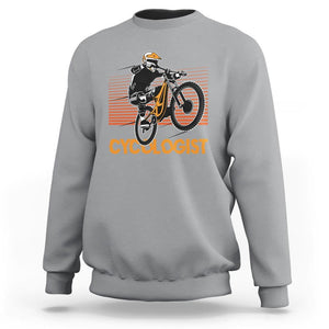 Funny Cycologist Sweatshirt Cycling Lover Cycle Team Rider Cyclist TS11 Sport Gray Print Your Wear