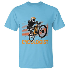 Funny Cycologist T Shirt Cycling Lover Cycle Team Rider Cyclist TS11 Sky Print Your Wear