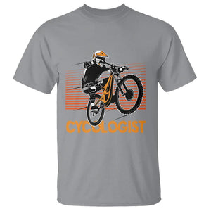 Funny Cycologist T Shirt Cycling Lover Cycle Team Rider Cyclist TS11 Sport Gray Print Your Wear