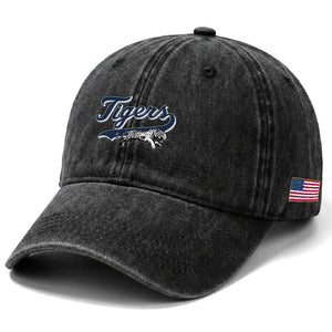 Funny Tiger Lover Sports Name Baseball Washed Cotton Baseball Cap TS11 Print Your Wear