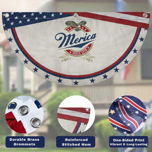 Funny Merica Since 1776 Patriotic Fan Flag 4th of July Beer Lover Eagle TS11 Print Your Wear