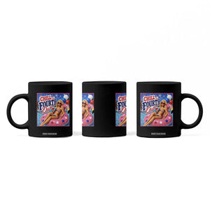 Chill The Fourth Out Doll Meme 4th of July Coffee Mug TS11 Print Your Wear