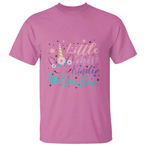 Back To School T Shirt Little Miss Kindergarten Unicorn TS11 Azalea Print Your Wear