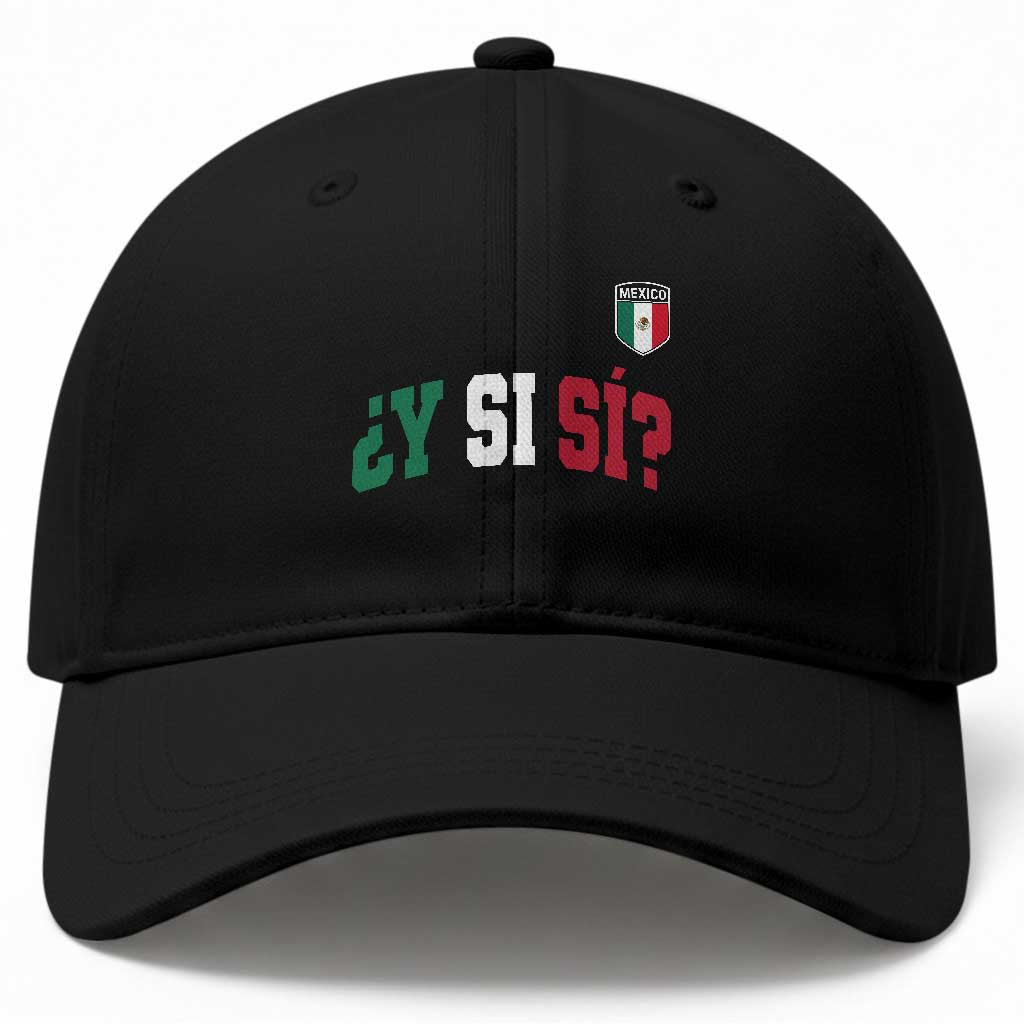 Mexican Y Si Si Football Jersey Style Baseball Cap Funny Mexico Roots TS11 Print Your Wear