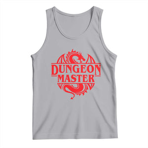 Funny Dungeon Master Tank Top RPG Gamer D20 Tabletop Red Dragon TS11 Athletic Heather Print Your Wear