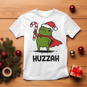Funny Christmas Huzzah Frog Knight Meme Quote T Shirt TS11 White Print Your Wear