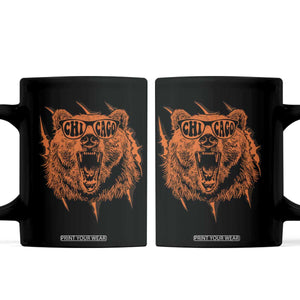 Wildlife Grizzly Bear Chicago Lover Coffee Mug TS11 Black Print Your Wear
