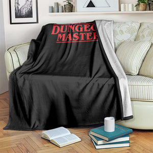 Funny Dungeon Master Throw Blanket RPG Gamer D20 Tabletop Gaming TS11 Print Your Wear