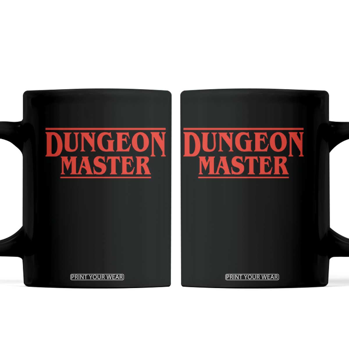Funny Dungeon Master Coffee Mug RPG Gamer D20 Tabletop Gaming TS11 Black Print Your Wear