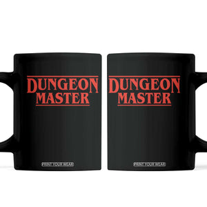 Funny Dungeon Master Coffee Mug RPG Gamer D20 Tabletop Gaming TS11 Black Print Your Wear