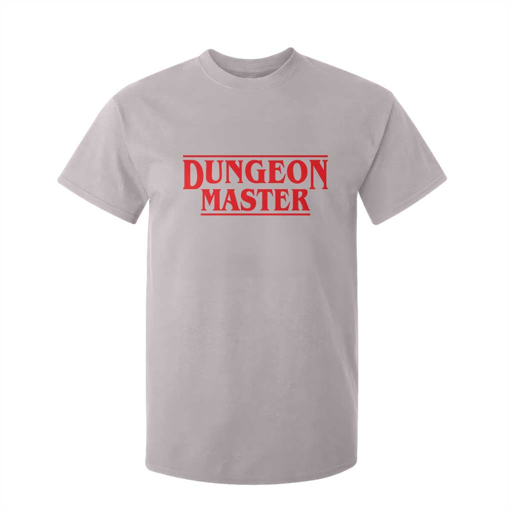 Funny Dungeon Master T Shirt For Kid RPG Gamer D20 Tabletop Gaming TS11 Ice Gray Print Your Wear