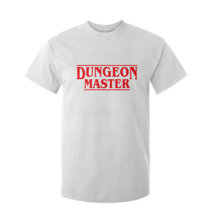 Funny Dungeon Master T Shirt For Kid RPG Gamer D20 Tabletop Gaming TS11 White Print Your Wear