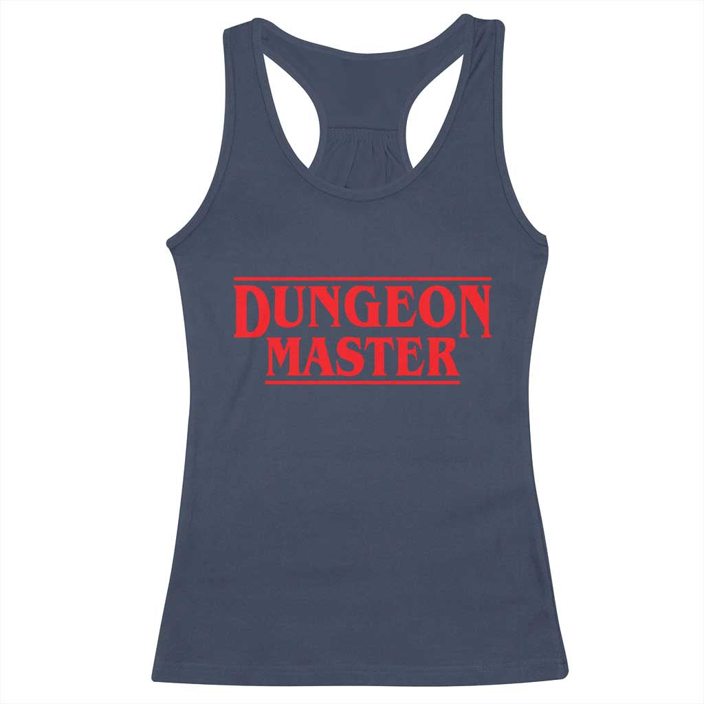 Funny Dungeon Master Racerback Tank Top RPG Gamer D20 Tabletop Gaming TS11 Navy Print Your Wear
