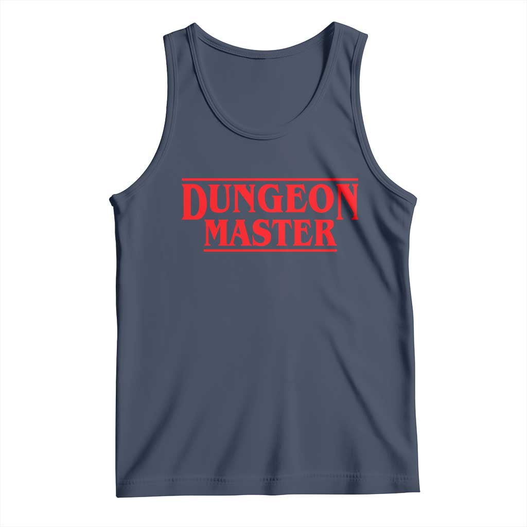 Funny Dungeon Master Tank Top RPG Gamer D20 Tabletop Gaming TS11 Navy Print Your Wear