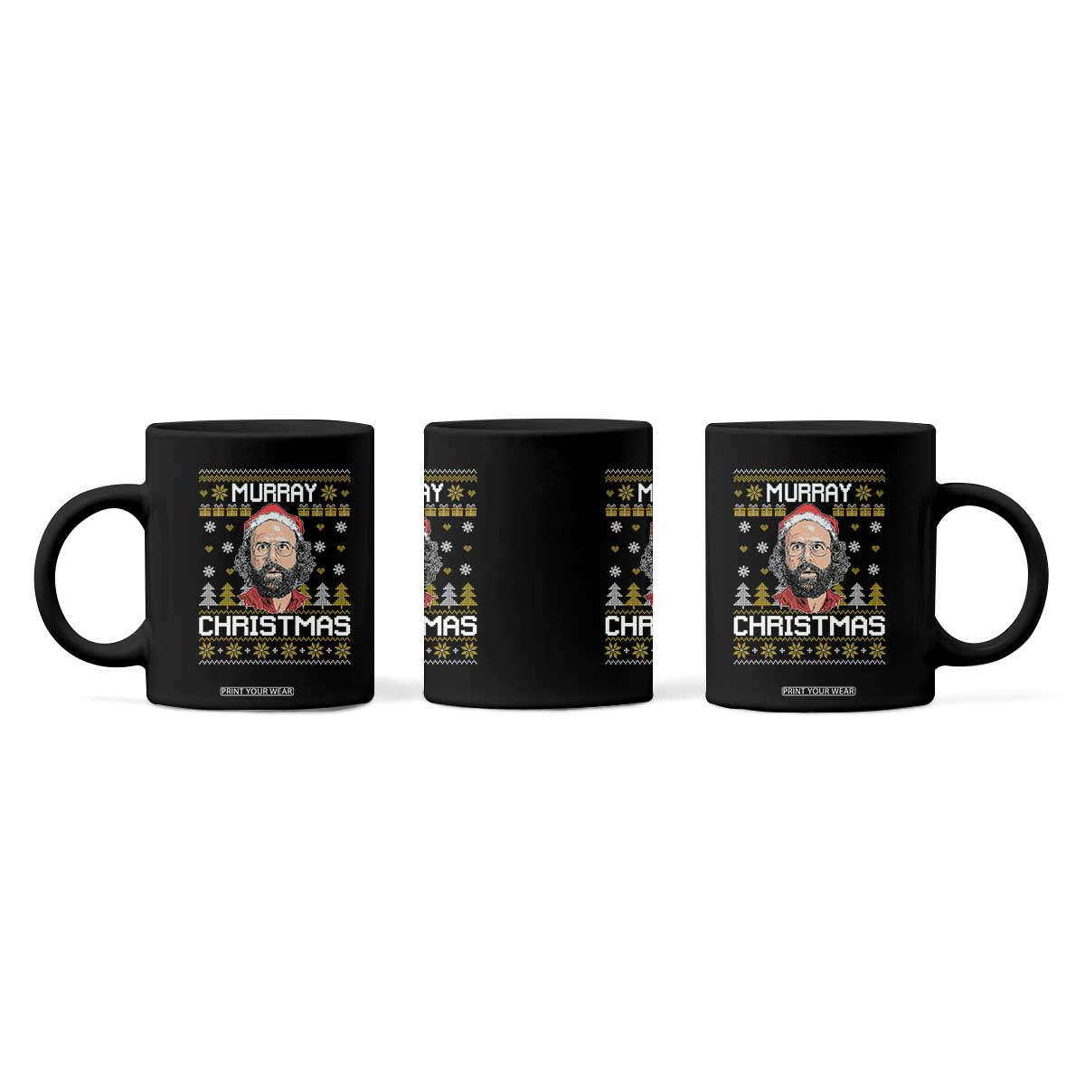 Funny Murray Christmas Coffee Mug Stranger Xmas Things Holiday Movie TS11 Print Your Wear