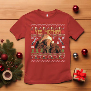 Ed Gein Christmas T Shirt Funny Yes Mother Xmas Serial Killer TS11 Red Print Your Wear