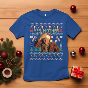 Ed Gein Christmas T Shirt Funny Yes Mother Xmas Serial Killer TS11 Royal Blue Print Your Wear
