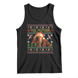 Ed Gein Christmas Tank Top Funny Yes Mother Xmas Serial Killer TS11 Black Print Your Wear