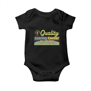 Funny Minnesota Learing Center Alumni For Kids Who Cant Reed Good Baby Onesie TS11 Black Print Your Wear