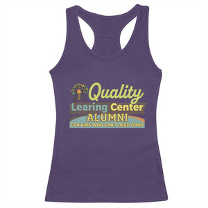 Funny Minnesota Learing Center Alumni For Kids Who Cant Reed Good Racerback Tank Top TS11 Purple Print Your Wear