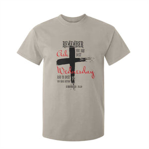 Ash Wednesday T Shirt For Kid Remember You are Dust And To Dust You Shall Return Genesis 3:19 TS11 Sand Print Your Wear