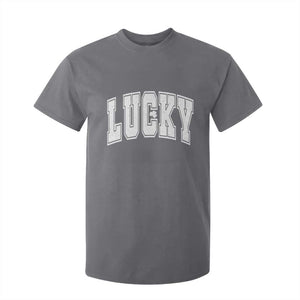 Vintage Lucky Shamrock Clover St Patricks Day T Shirt For Kid TS11 Charcoal Print Your Wear