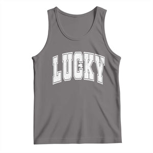 Vintage Lucky Shamrock Clover St Patricks Day Tank Top TS11 Deep Heather Print Your Wear