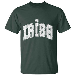 Funny Irish St Patricks Day Distressed Shamrock Ireland Pride T Shirt TS11 Dark Forest Green Print Your Wear