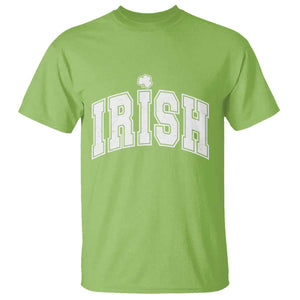 Funny Irish St Patricks Day Distressed Shamrock Ireland Pride T Shirt TS11 Lime Print Your Wear
