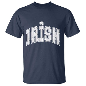 Funny Irish St Patricks Day Distressed Shamrock Ireland Pride T Shirt TS11 Navy Print Your Wear