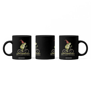 Funny Frog St Patricks Day Coffee Mug Off To Commit Irish Foolery Four Leaf Clover TS11 Print Your Wear