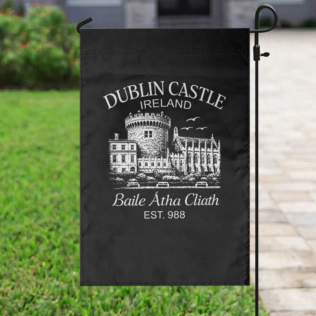Dublin Castle Ireland Garden Flag Baile Atha Cliath Ireland Travel Souvenir TS11 Print Your Wear
