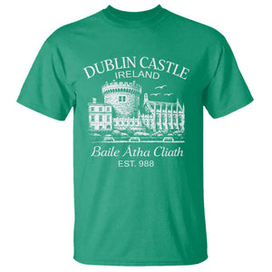 Dublin Castle Ireland T Shirt Baile Atha Cliath Ireland Travel Souvenir TS11 Irish Green Print Your Wear