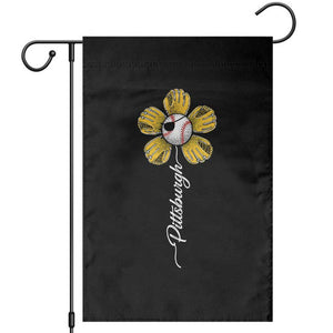 Pittsburgh Sport Retro Baseball Flower Garden Flag Funny Game Day TS11 Black Print Your Wear