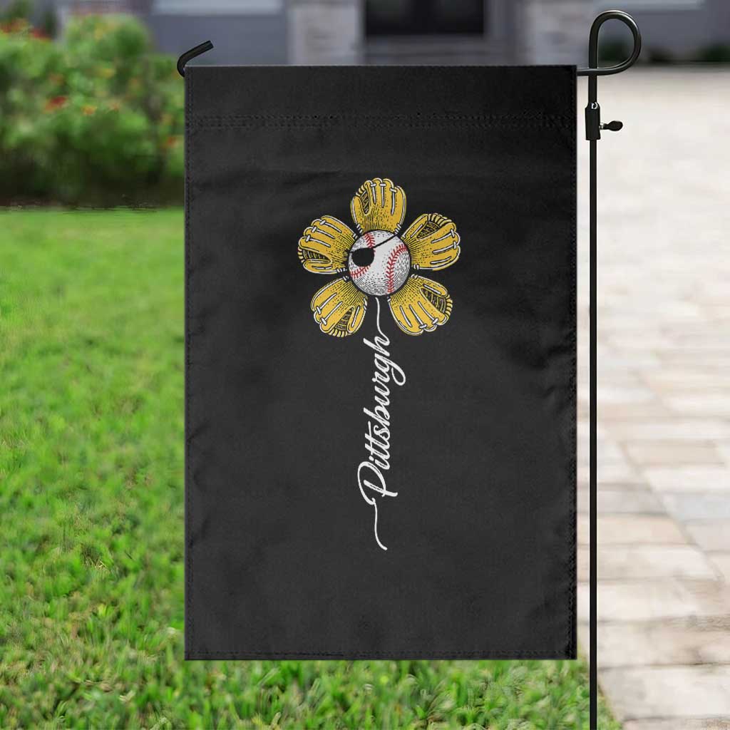 Pittsburgh Sport Retro Baseball Flower Garden Flag Funny Game Day TS11 Print Your Wear