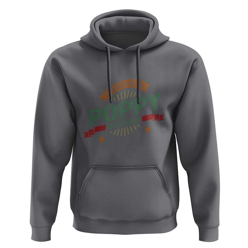 Limited Edition Poppy The Best Dad Ever Hoodie Father's Day TS11 Charcoal Print Your Wear