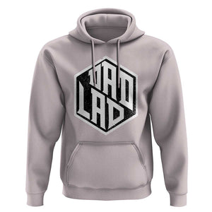 Dad Lad Hoodie Vintage Father's Day TS11 Ice Gray Print Your Wear