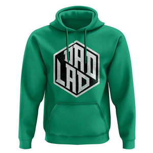 Dad Lad Hoodie Vintage Father's Day TS11 Irish Green Print Your Wear