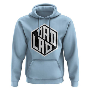 Dad Lad Hoodie Vintage Father's Day TS11 Light Blue Print Your Wear