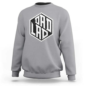 Dad Lad Sweatshirt Vintage Father's Day TS11 Sport Gray Print Your Wear