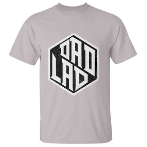 Dad Lad T Shirt Vintage Father's Day TS11 Ice Gray Print Your Wear