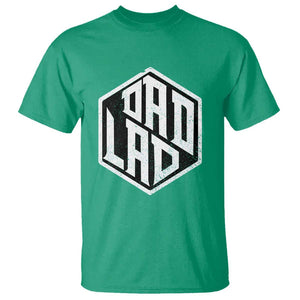 Dad Lad T Shirt Vintage Father's Day TS11 Irish Green Print Your Wear