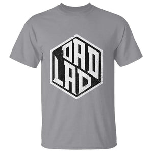 Dad Lad T Shirt Vintage Father's Day TS11 Sport Gray Print Your Wear